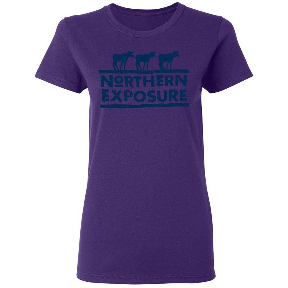 Women's T-Shirt - HQNPDLQF - Purple - 11