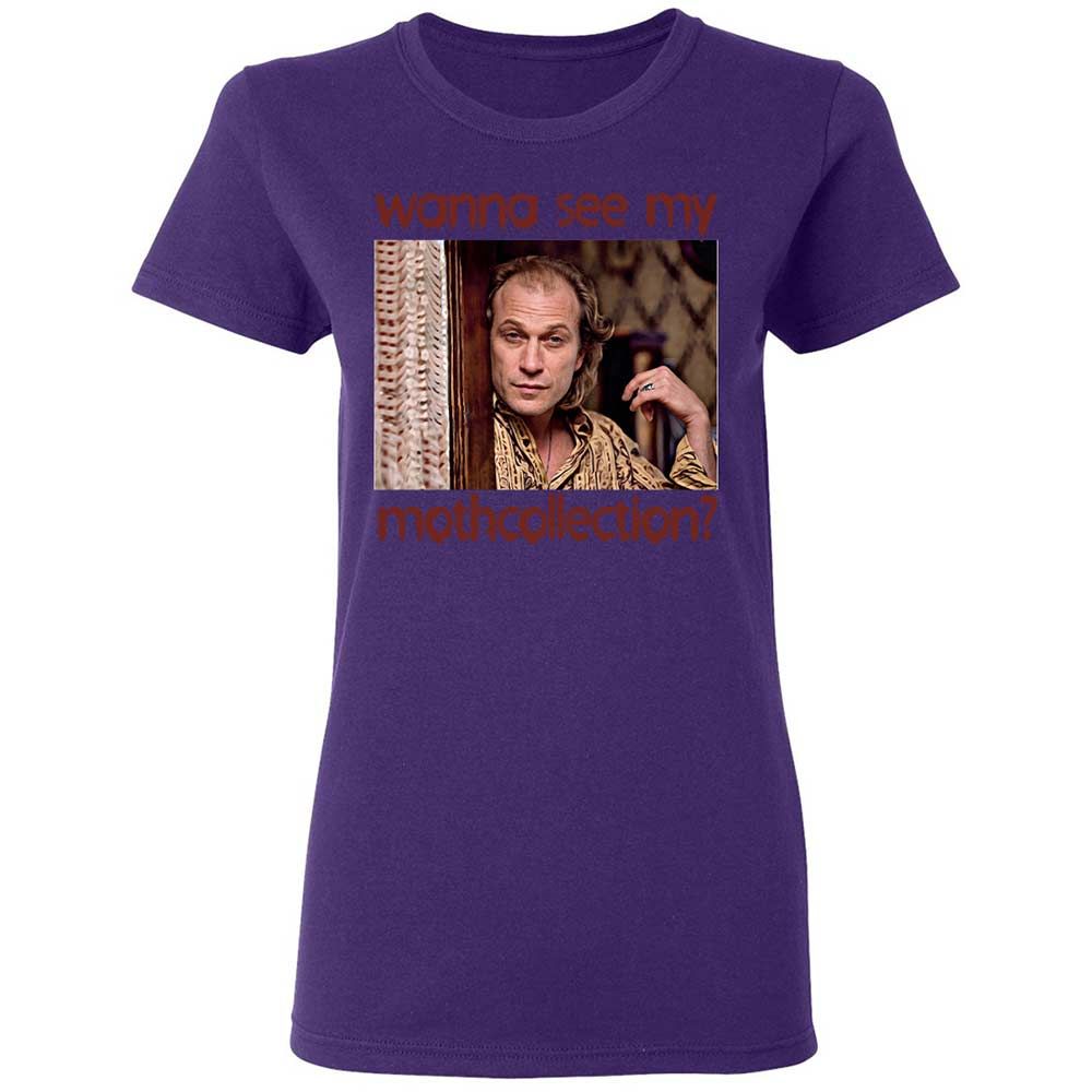 Women's T-Shirt - 9C2LU5RV - Purple - 11