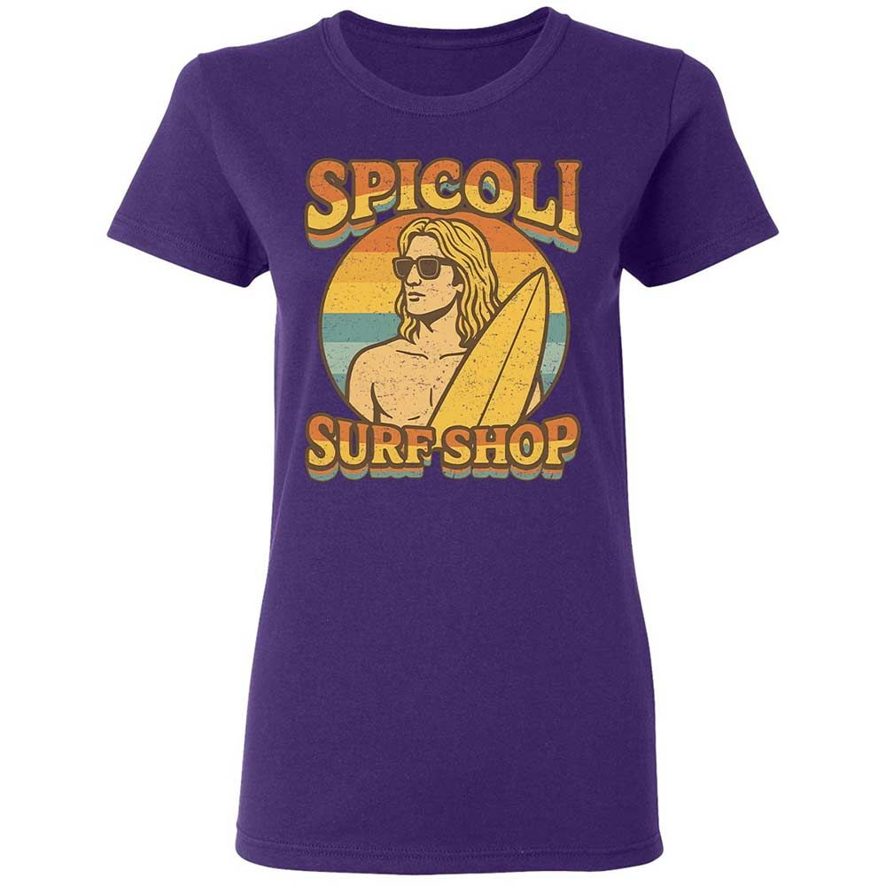 Women's T-Shirt - EQLUR36F - Purple - 11