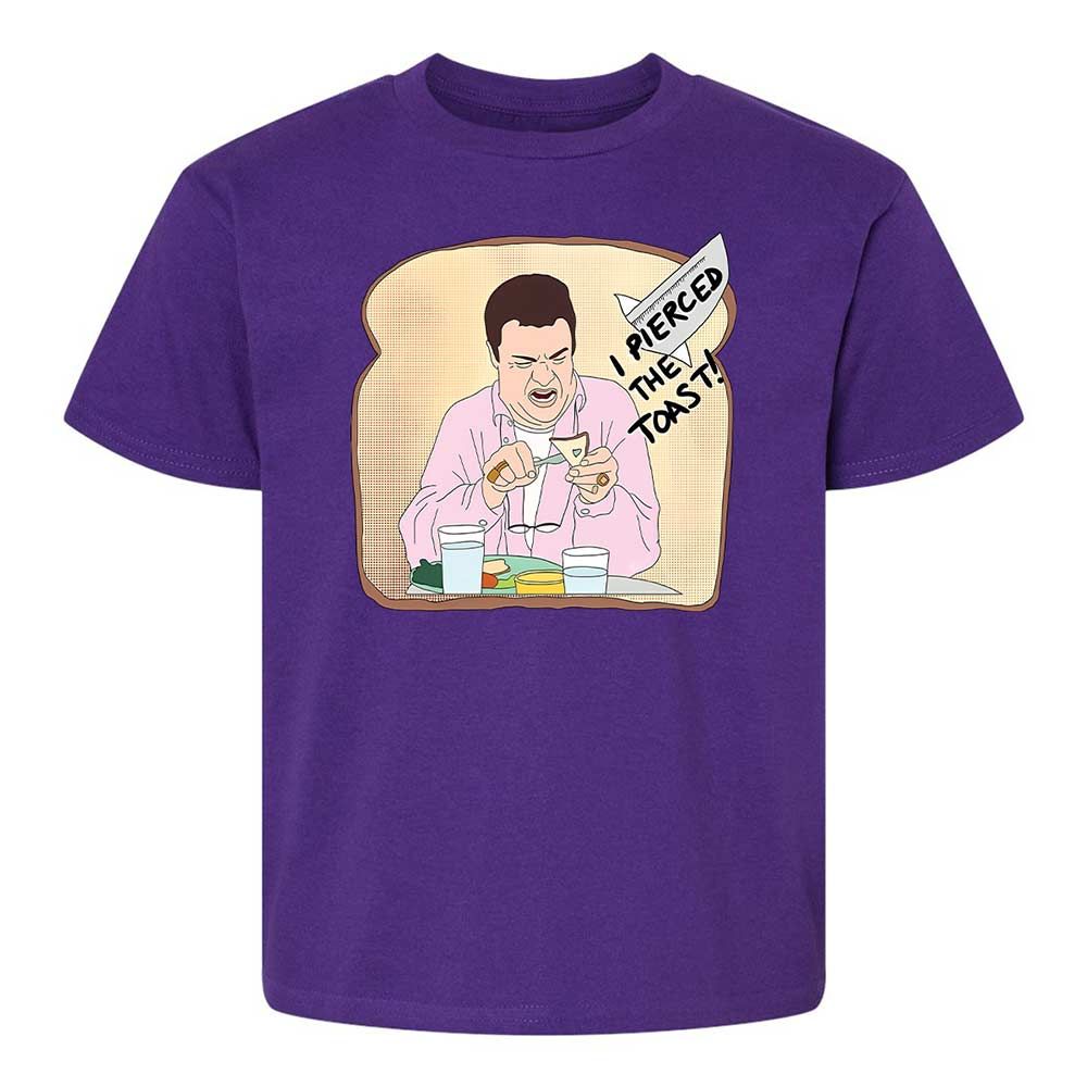 Kids T-Shirt - 7FXNZHEP - Purple - 11