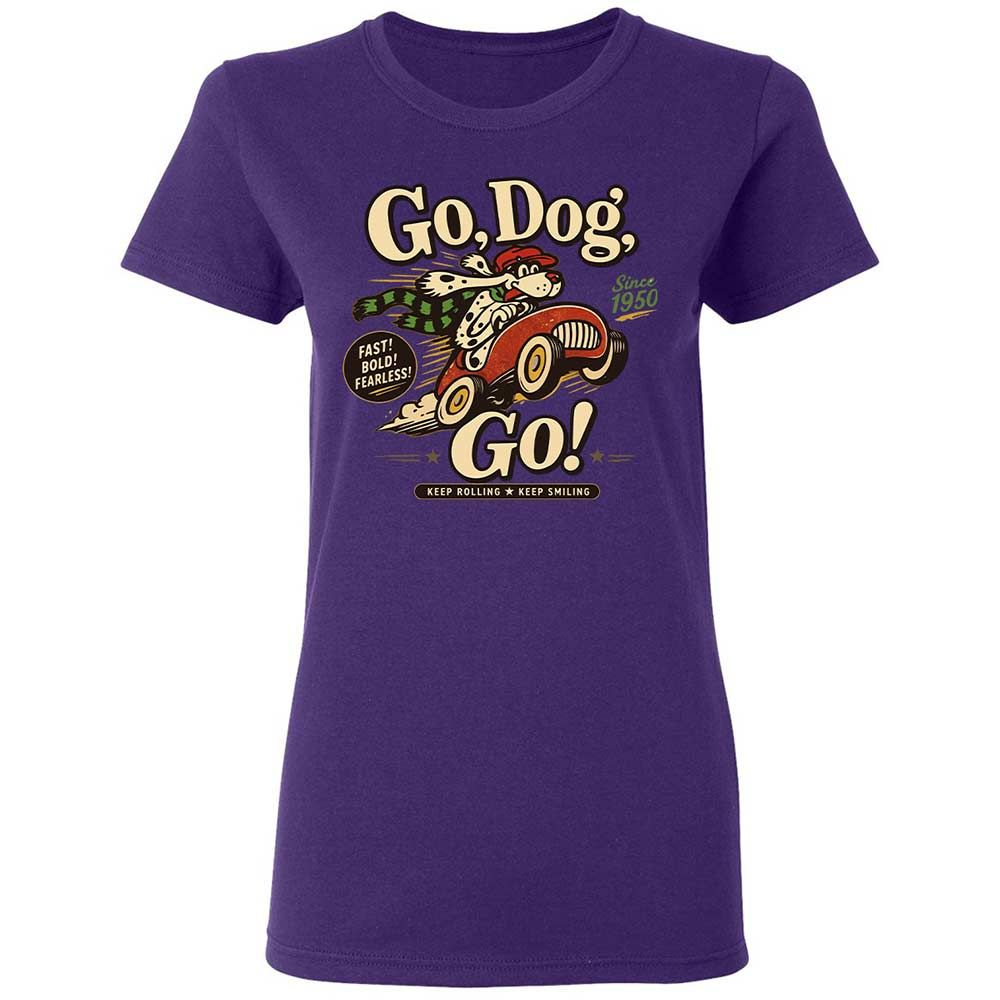 Women's T-Shirt - LGP74N1P - Purple - 11