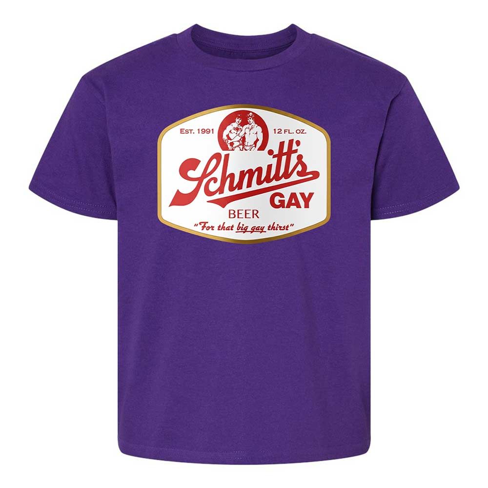 Schmitt's Gay Beer - Purple - 11