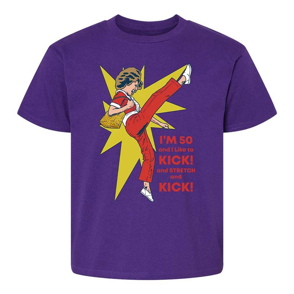 Kids T-Shirt - KS9H87Q4 - Purple - 11