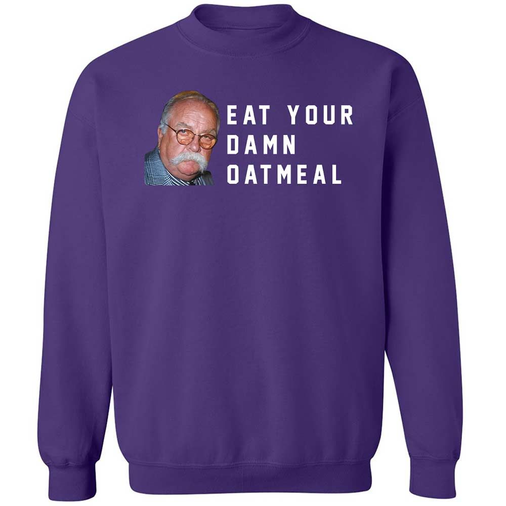 Eat Your Damn Oatmeal - Purple - 11