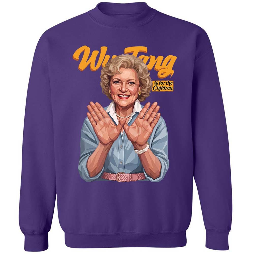 Stay golden and for the children - Purple - 11