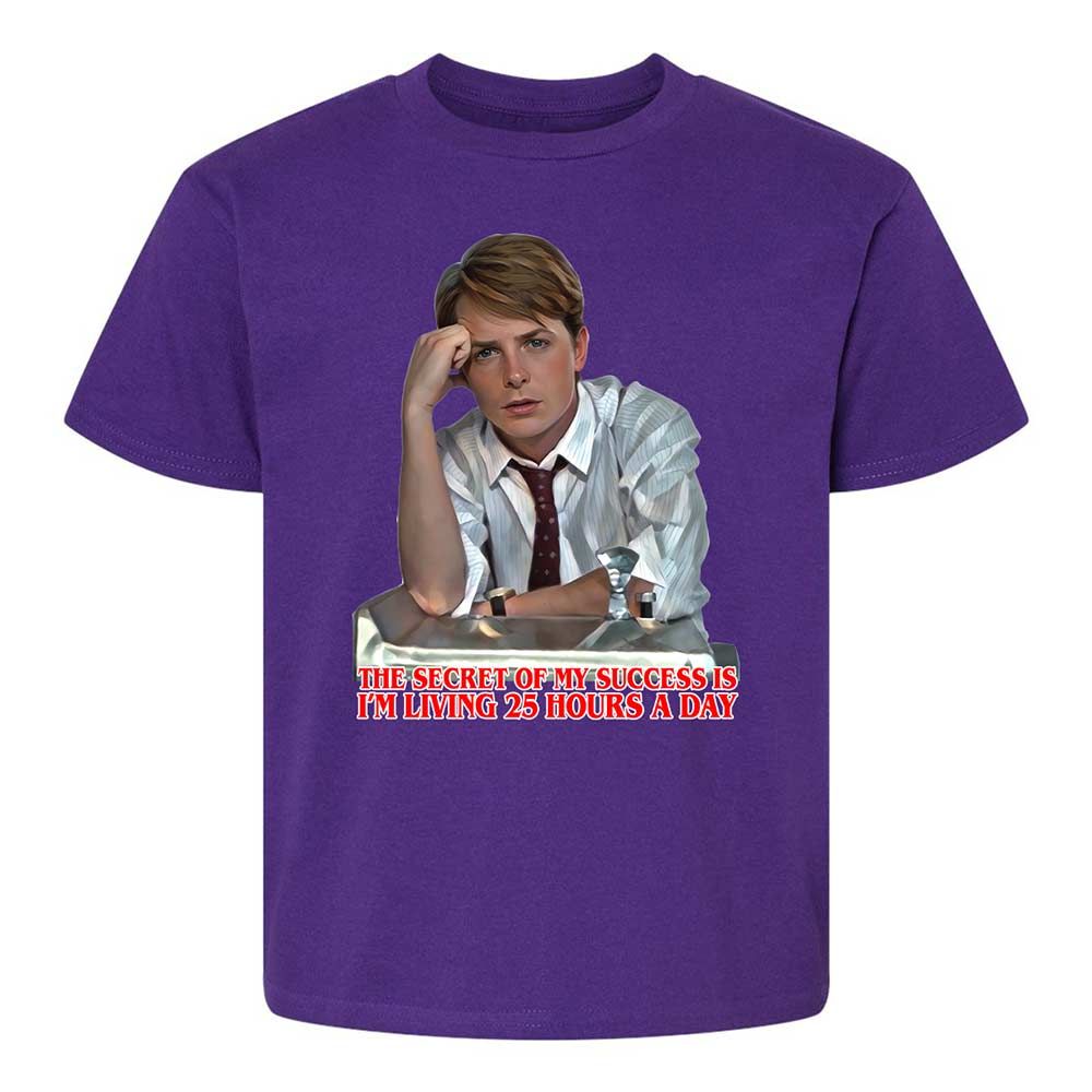 Kids T-Shirt - D2XHXFJE - Purple - 11