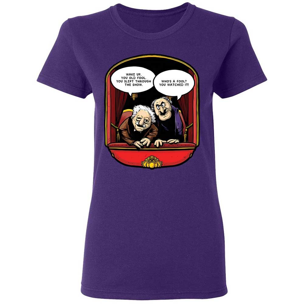 Statler and Waldorf (Wake Up) - Purple - 11
