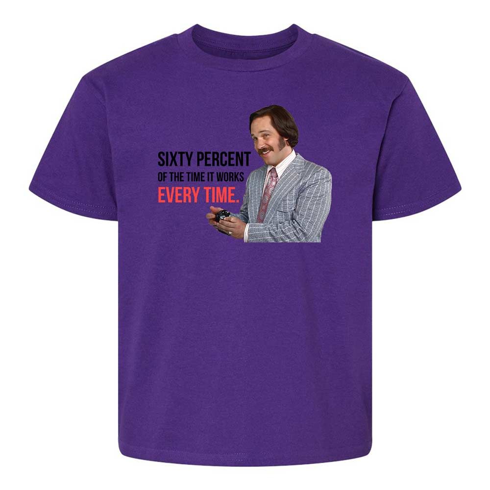 Kids T-Shirt - TBFP96MP - Purple - 11