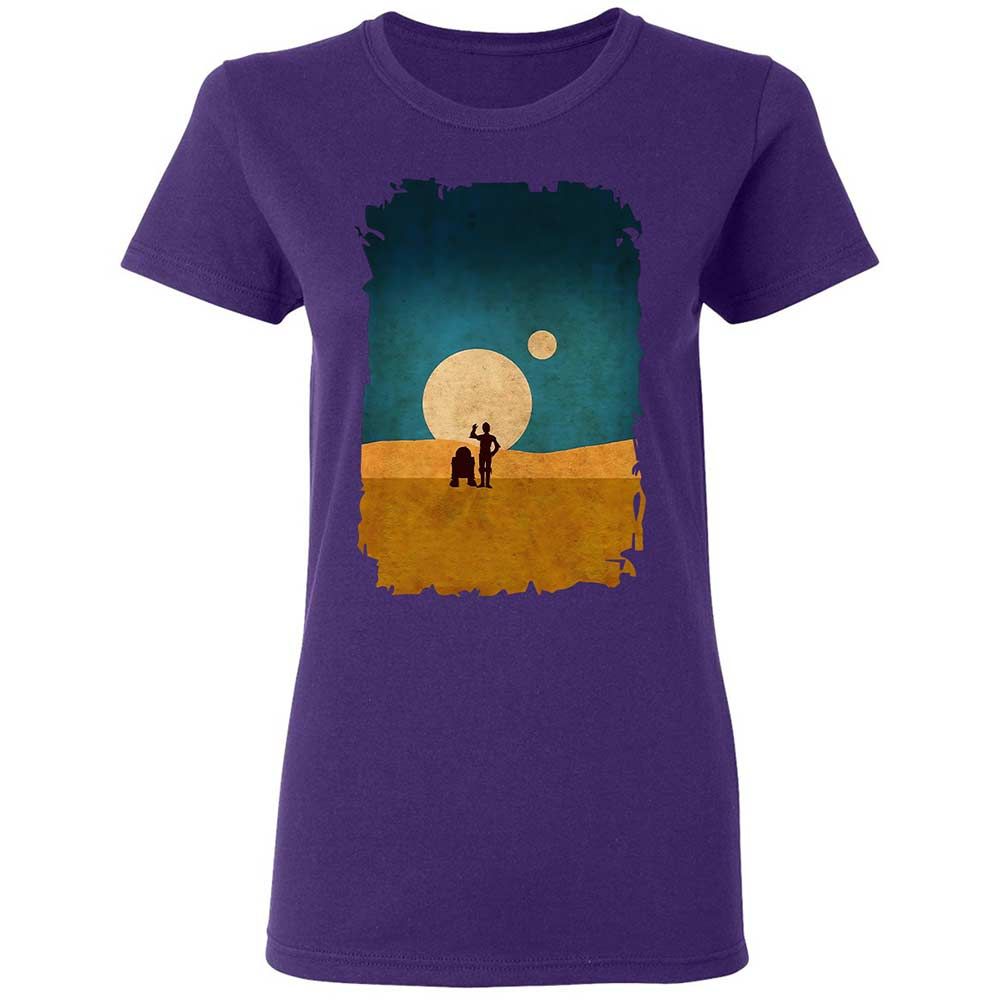Droids In The Dunes - Purple - 11