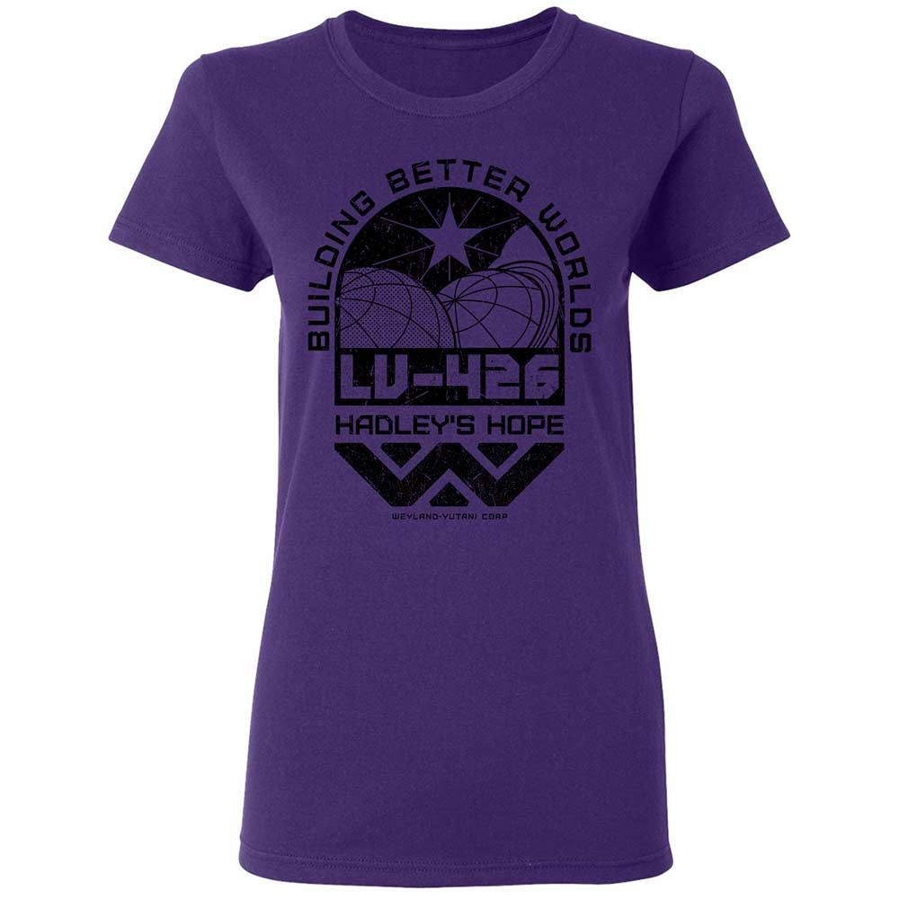 Women's T-Shirt - 82JPLF7J - Purple - 11