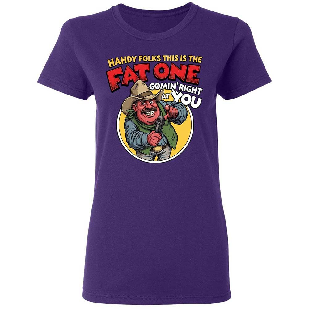 Fat One comin' right at you - Purple - 11
