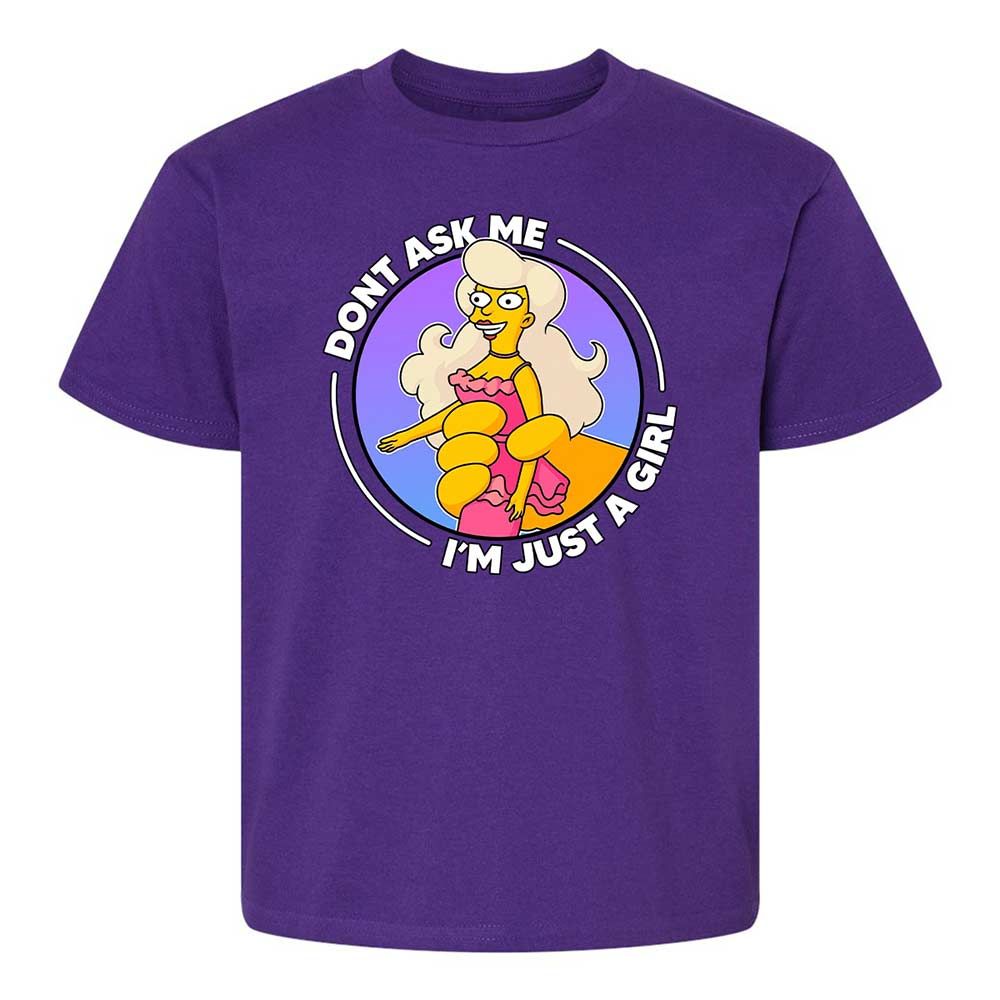 Don't Ask Me I'm Just A Girl - Purple - 11