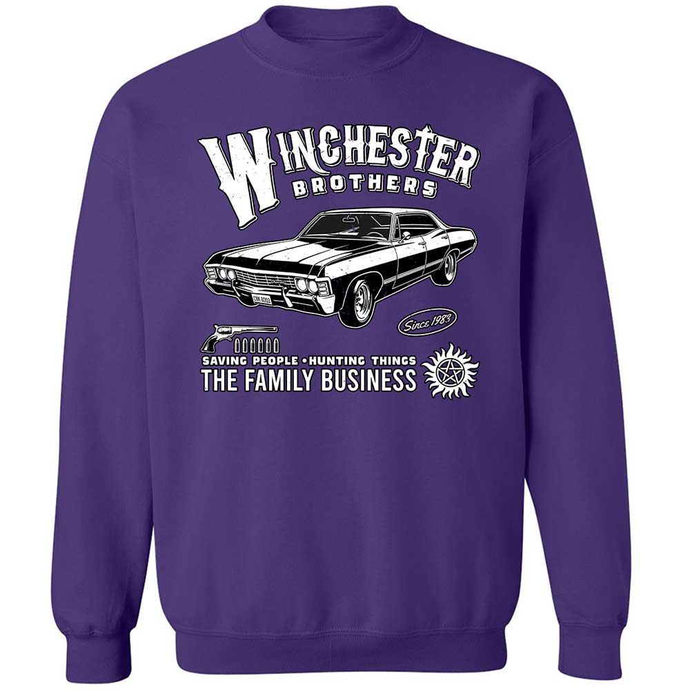 Classic Unisex Sweatshirt - ZZQQTLAB - Purple - 11