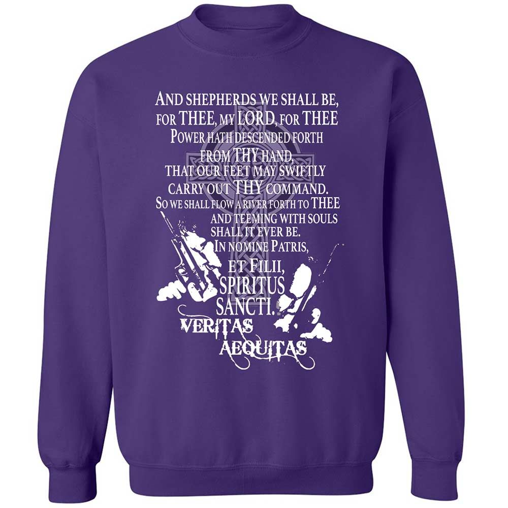 Classic Unisex Sweatshirt - Y53KW6GS - Purple - 11