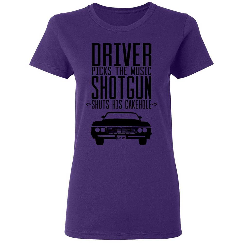 Women's T-Shirt - WZGAL56K - Purple - 11