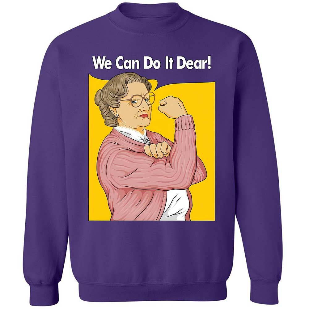 We Can Do It Dear - Purple - 11
