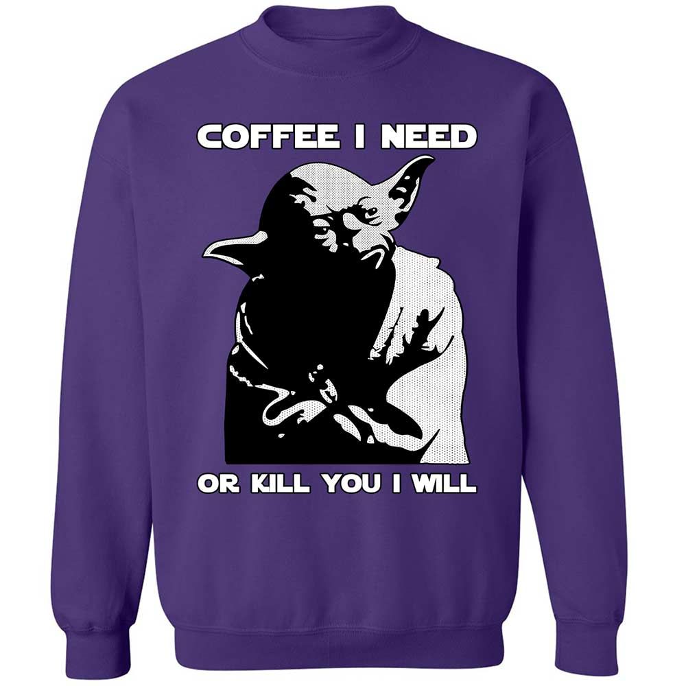 Coffee I Need - Purple - 11