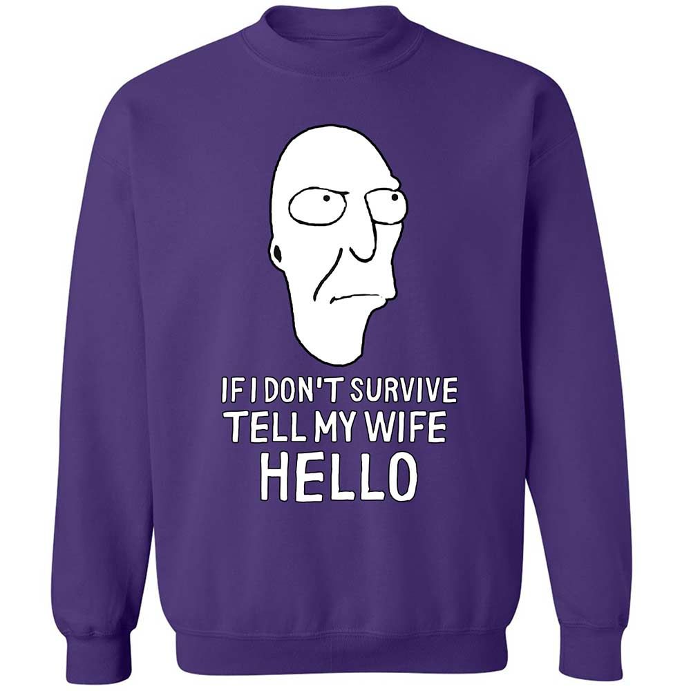 Classic Unisex Sweatshirt - 69ARHAX6 - Purple - 11