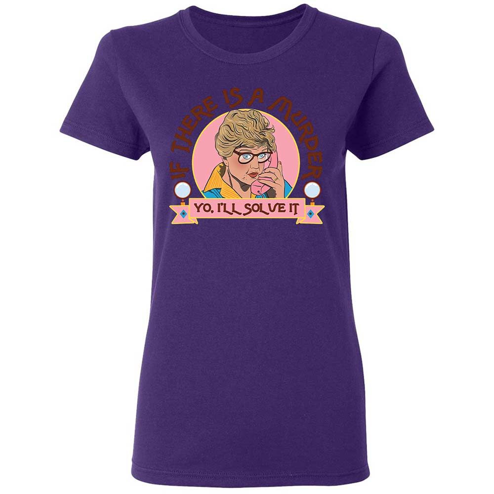 Women's T-Shirt - K48BNMWZ - Purple - 11