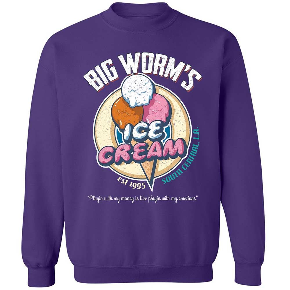 Big Worm's Ice Cream - Purple - 11