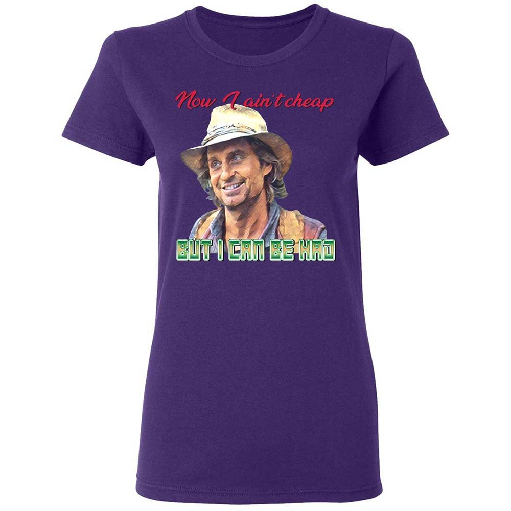 Women's T-Shirt - L5DP6NSU - Purple - 11