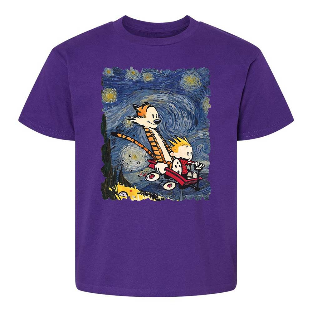 Kids T-Shirt - 17RQCS71 - Purple - 11