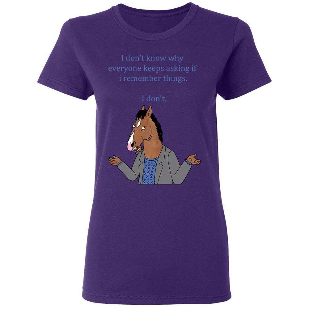 Women's T-Shirt - FR46AMQY - Purple - 11
