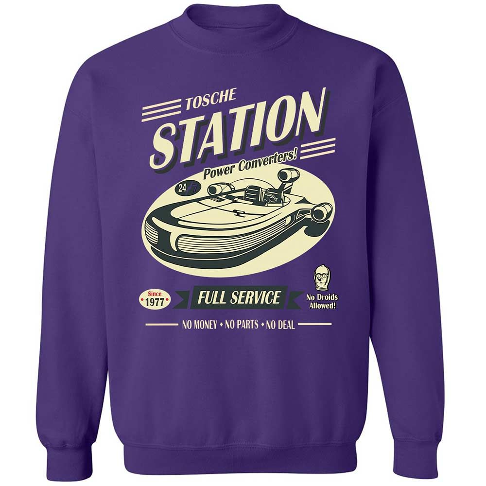 Classic Unisex Sweatshirt - L1VZXPQD - Purple - 11