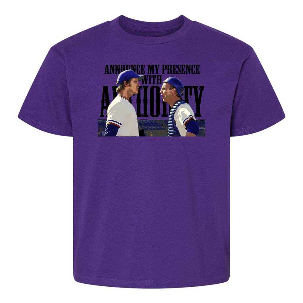 Announce my presence with authority - Purple - 11