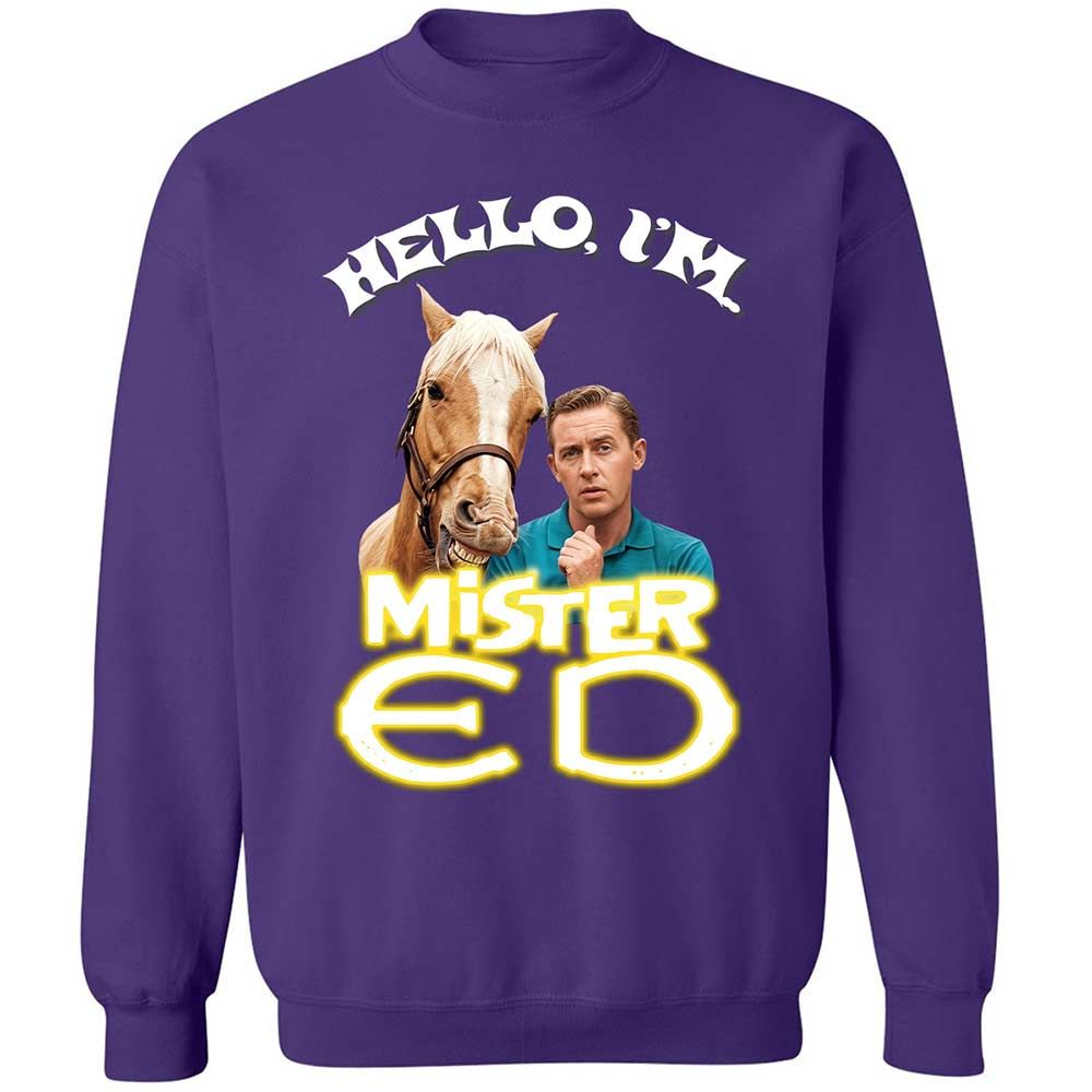 Classic Unisex Sweatshirt - G1D6EGQG - Purple - 11