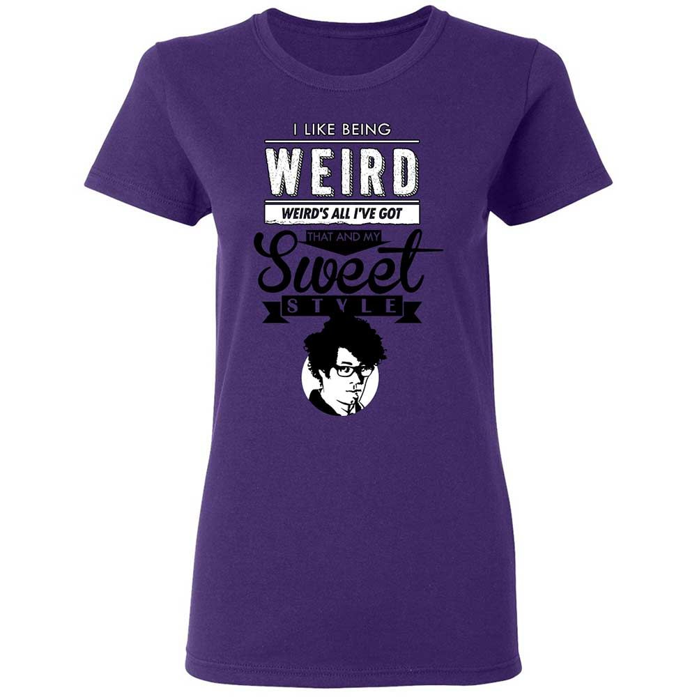 Women's T-Shirt - BTG4TU54 - Purple - 11