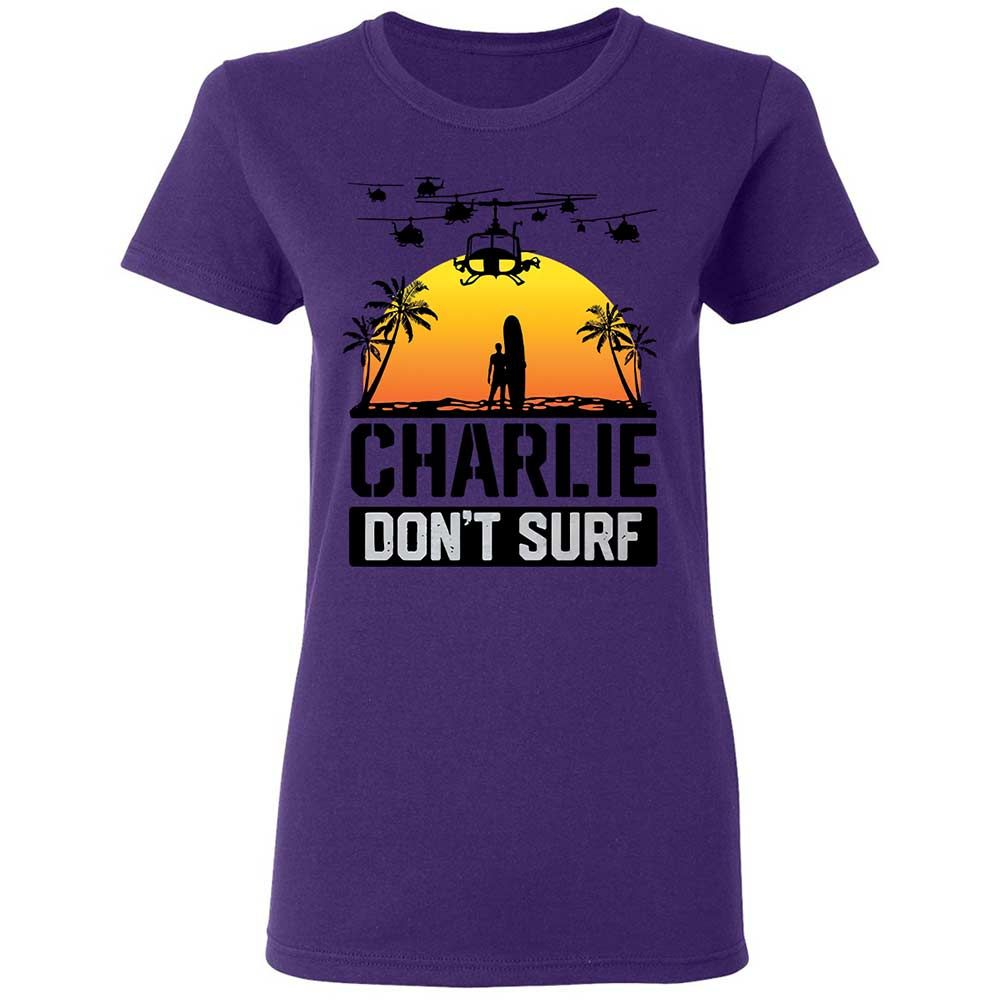 Women's T-Shirt - XEYNJ6WS - Purple - 11