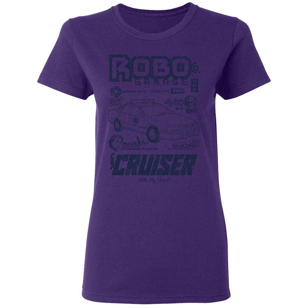 Women's T-Shirt - 11G9RHTS - Purple - 11