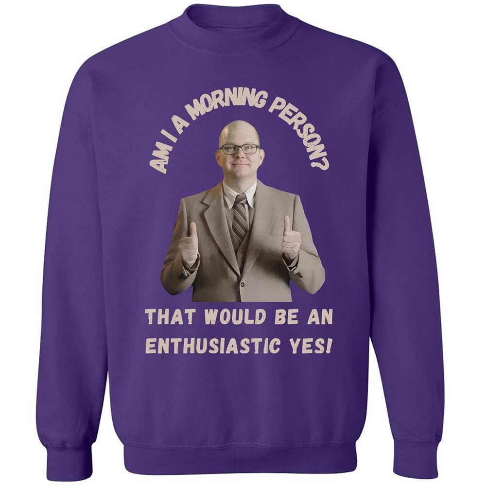 Classic Unisex Sweatshirt - L5XUES1G - Purple - 11