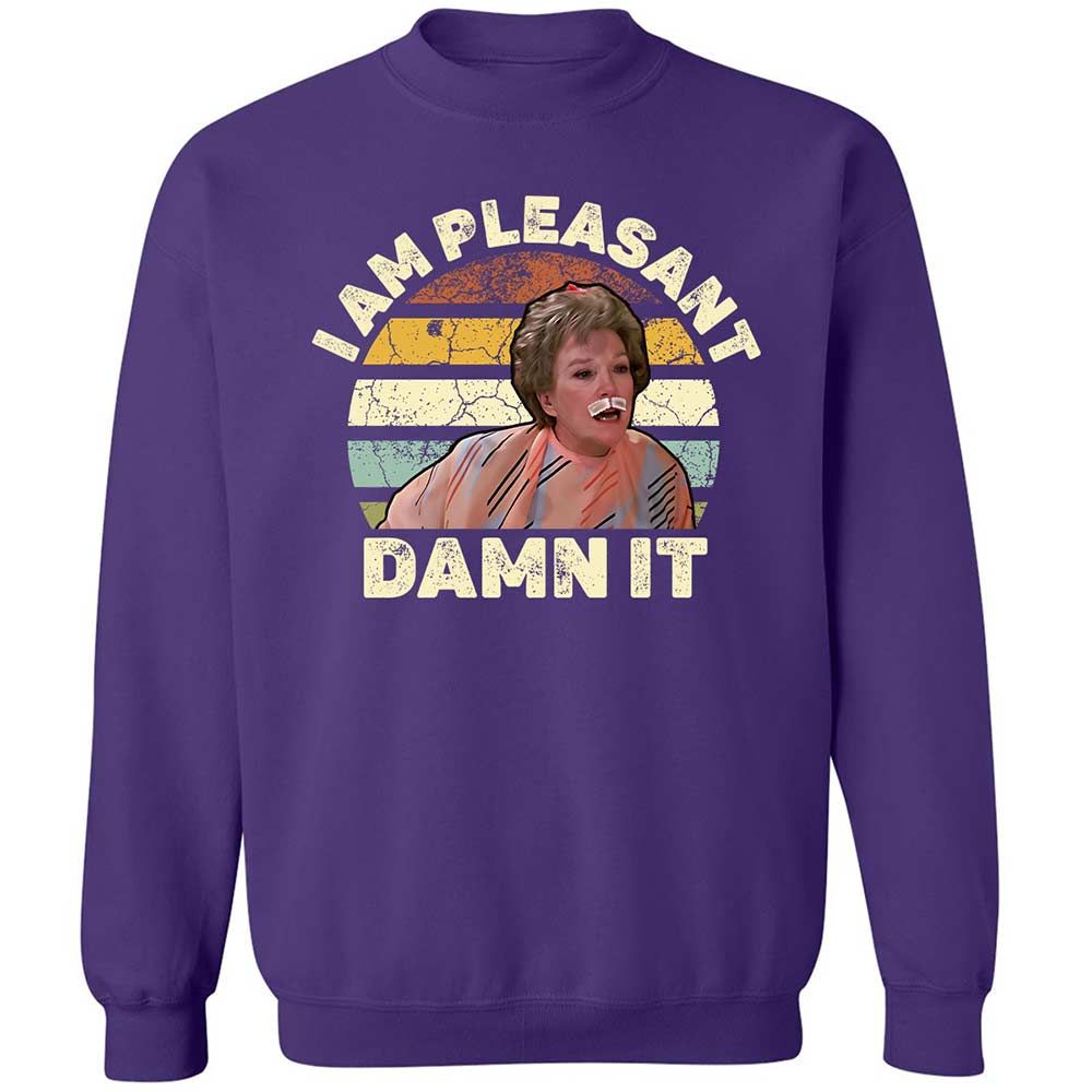 Classic Unisex Sweatshirt - QMH25ZSY - Purple - 11