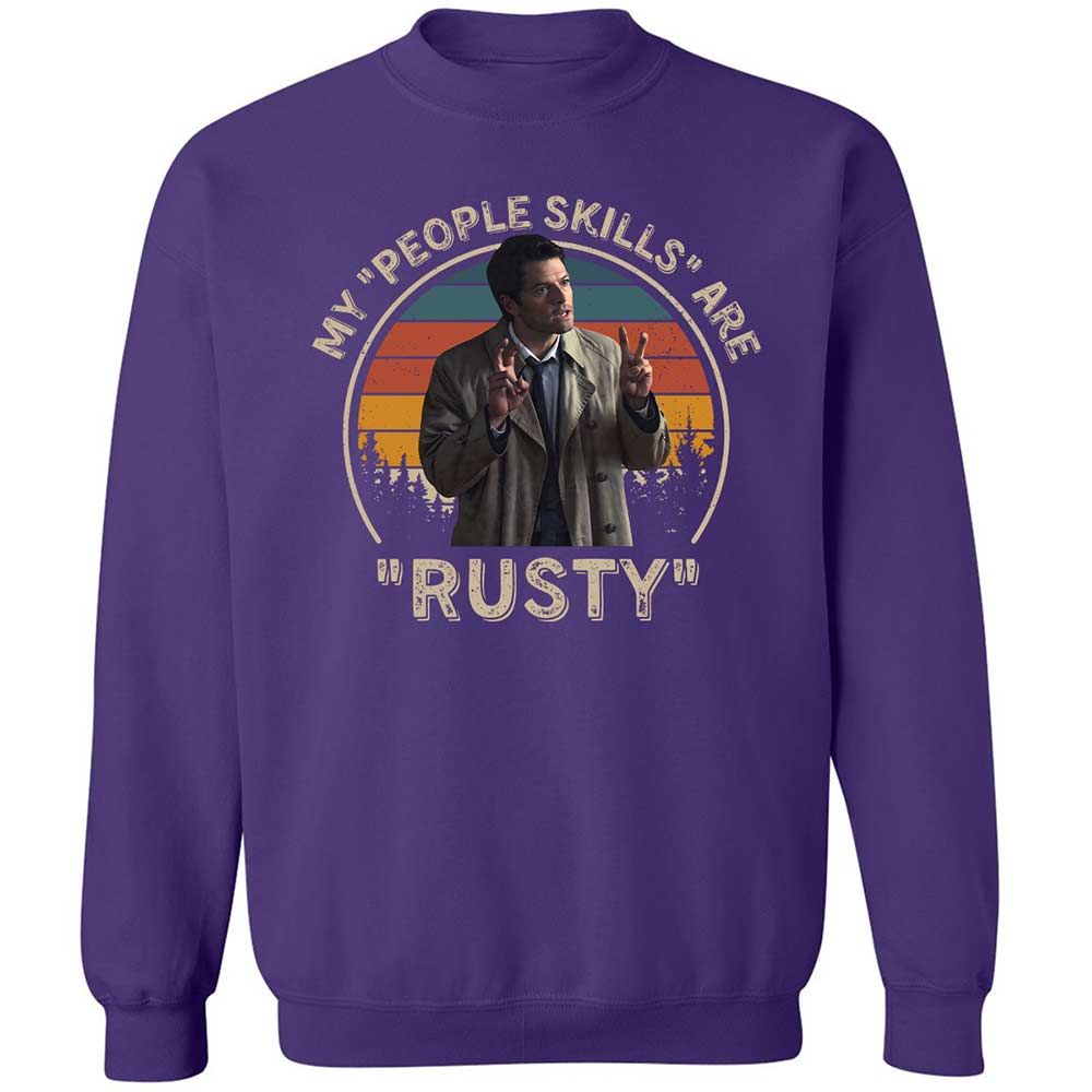 Classic Unisex Sweatshirt - R6PN7B9B - Purple - 11