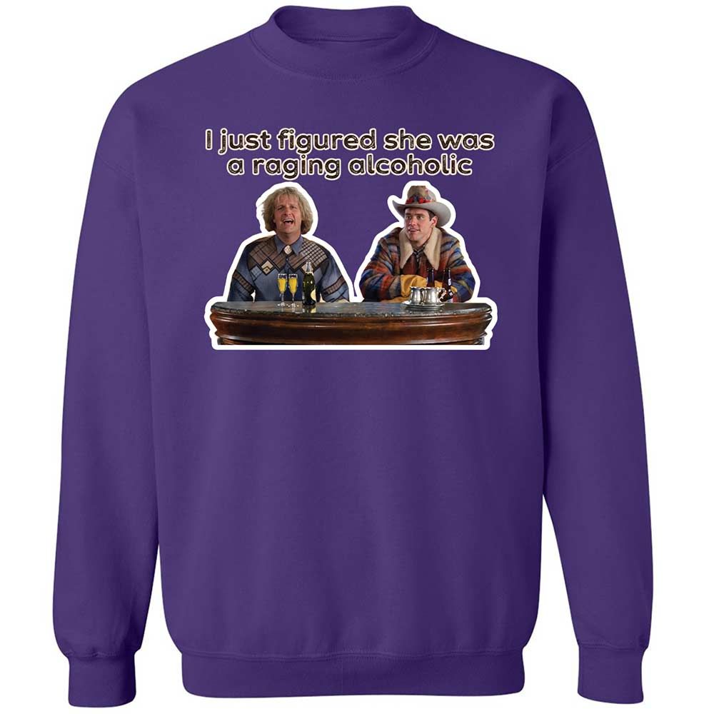Classic Unisex Sweatshirt - 8E714JB8 - Purple - 11