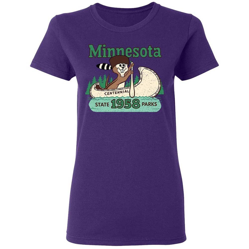 Women's T-Shirt - 4EW6CFYT - Purple - 11