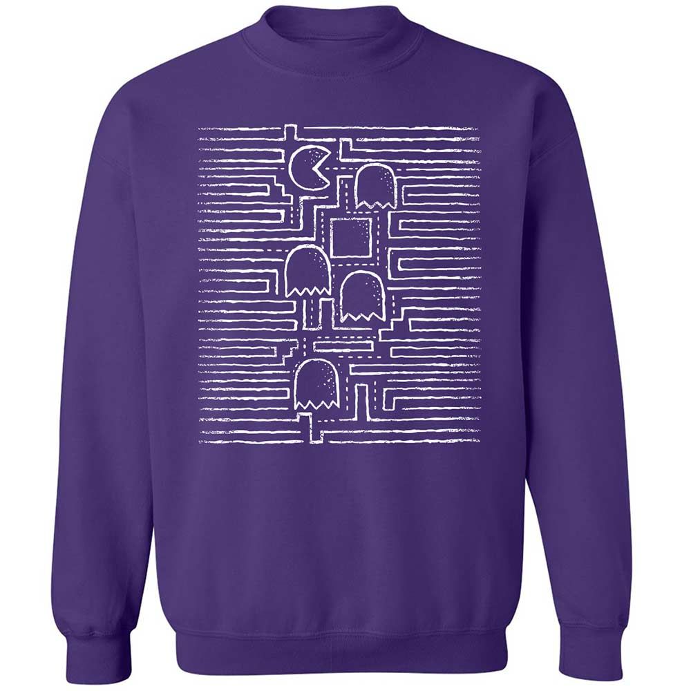 Classic Unisex Sweatshirt - 3Q3TPVRH - Purple - 11