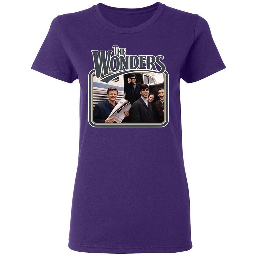 Women's T-Shirt - HL5E9GP5 - Purple - 11