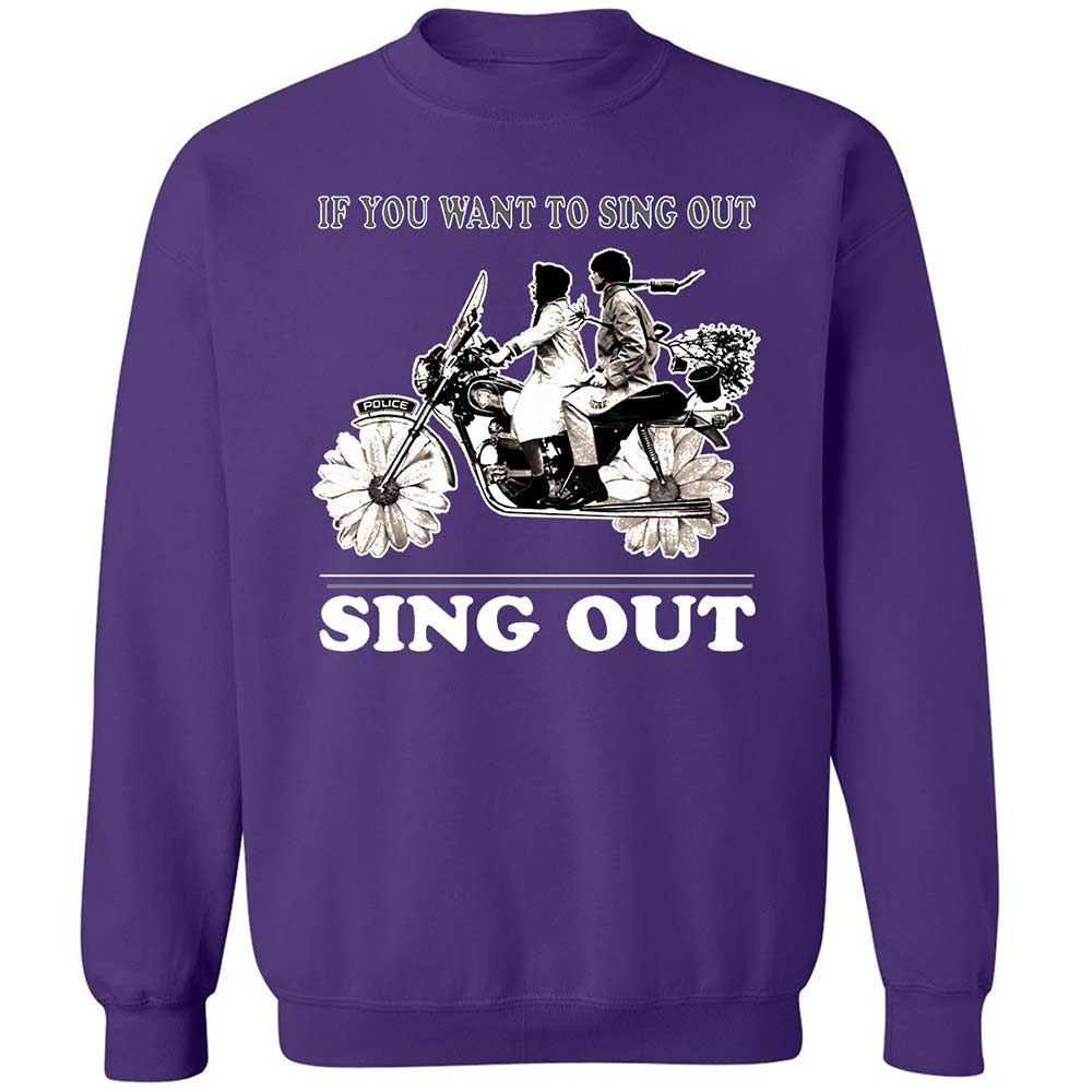If you want to sing out, sing out - Purple - 11