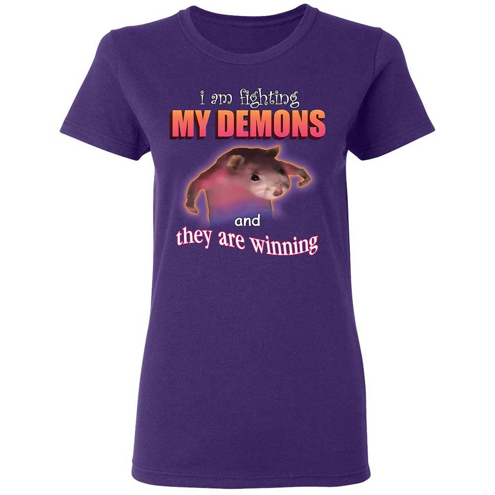 I'm fighting my demons - Purple - 11