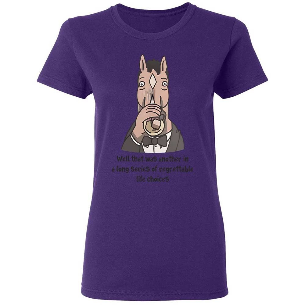 Women's T-Shirt - 7G1JM4JF - Purple - 11