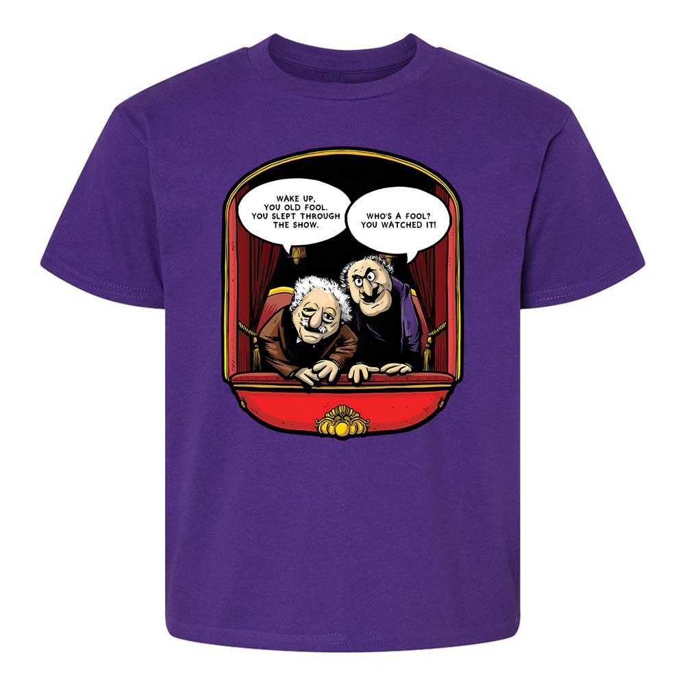 Statler and Waldorf (Wake Up) - Purple - 11