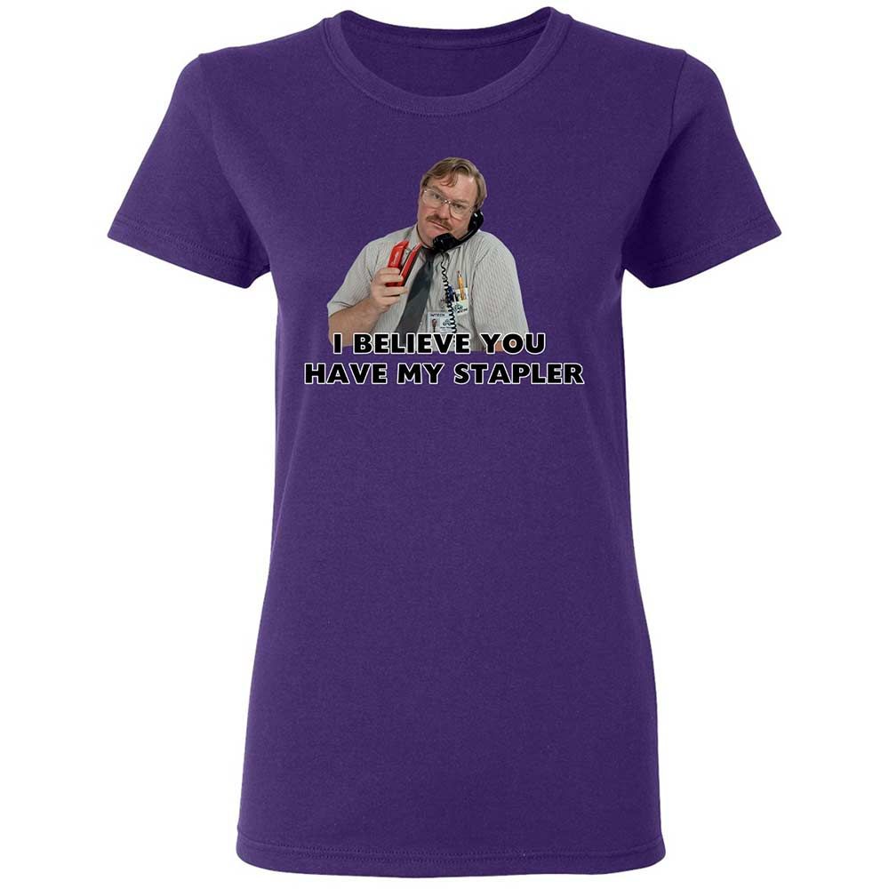 I believe you have my Stapler - Purple - 11