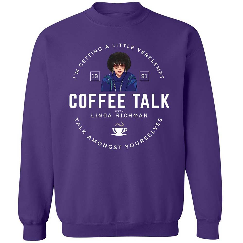Coffee Talk with Linda Richman - Purple - 11