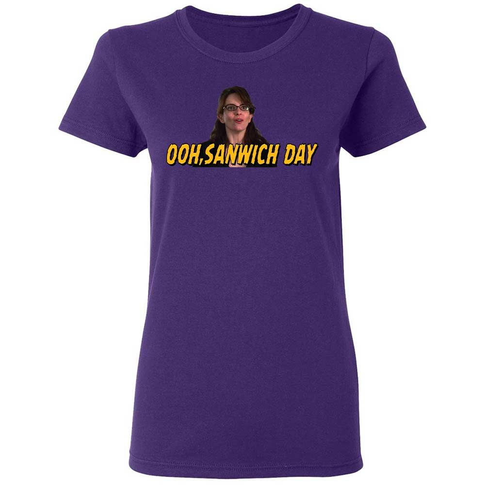 Women's T-Shirt - 5XY1CTJH - Purple - 11