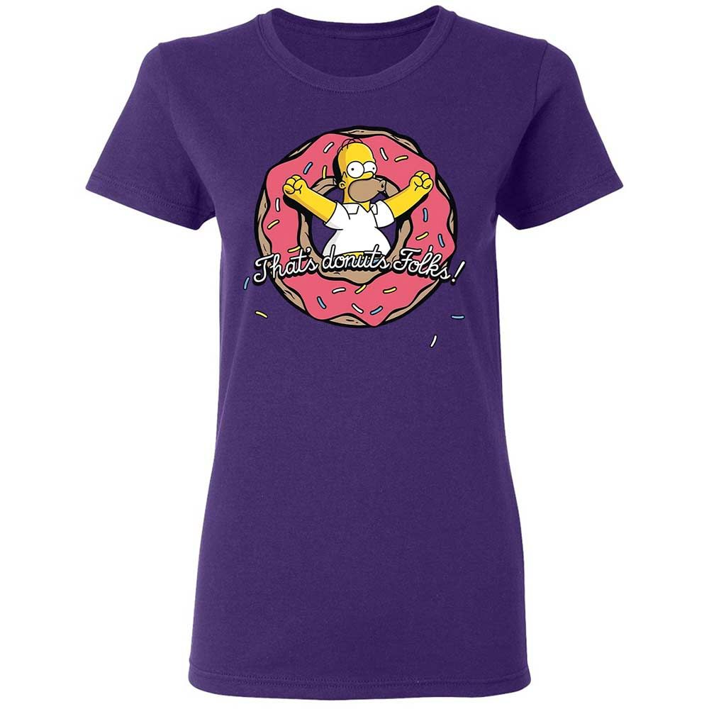 Women's T-Shirt - B5JKV3KL - Purple - 11
