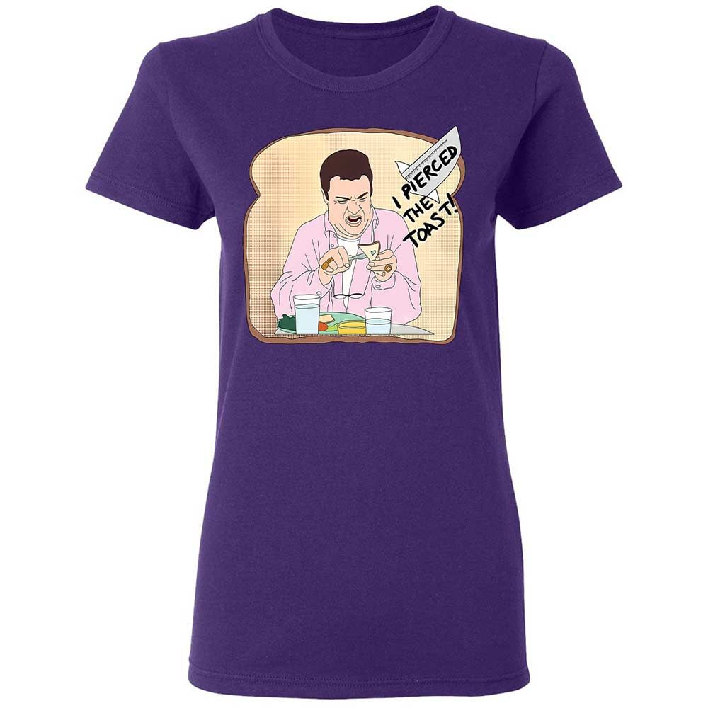 Women's T-Shirt - HZX1GEBY - Purple - 11