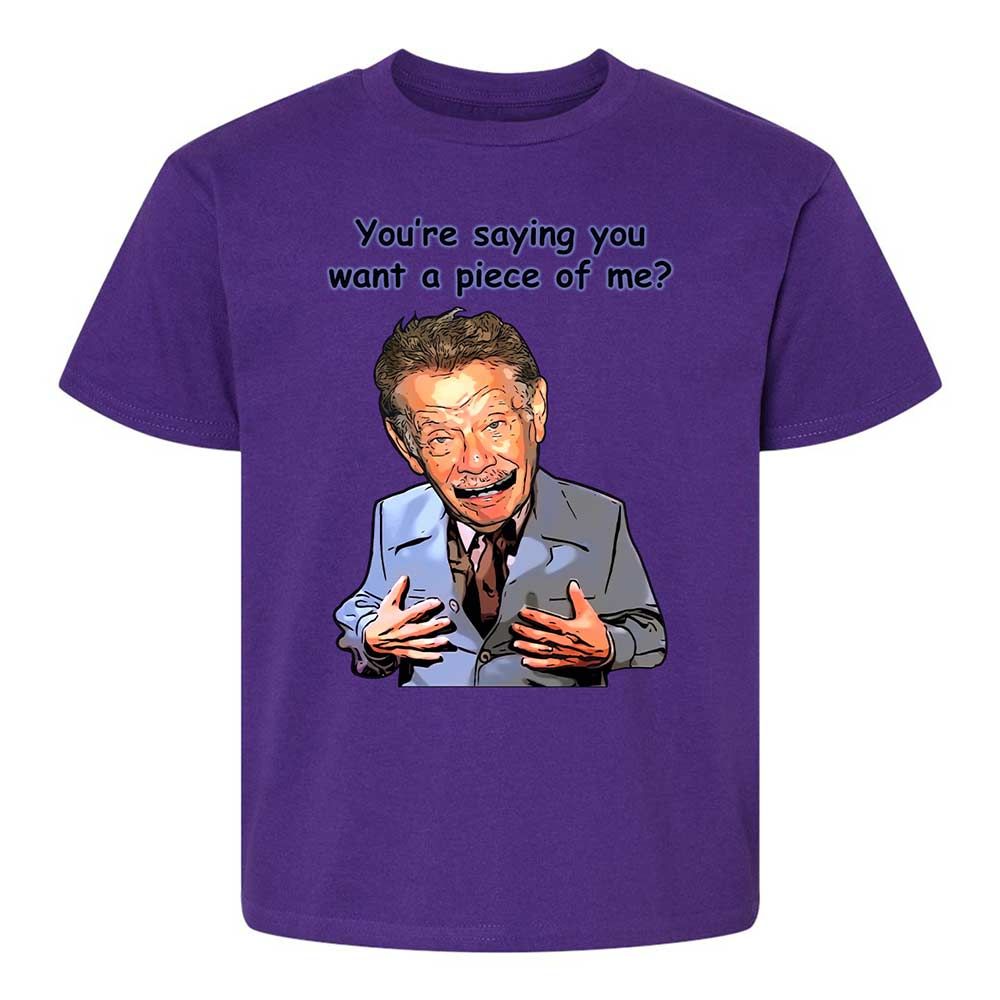 Kids T-Shirt - YB1XK6GJ - Purple - 11